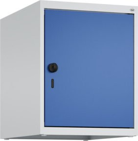 C+P Aufsatzschrank 7035/5010 mit Sicherheits-Drehriegel und 1 Abteil, B/T/H: 50 x 40 x 50 cm - Bild 1