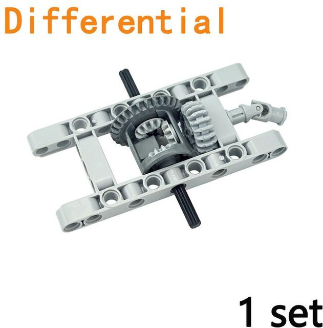 DIY Technische Bausteine Schneckenstangen-Zahnradteile, Zubehör, ab 6 Jahren - Bild 1