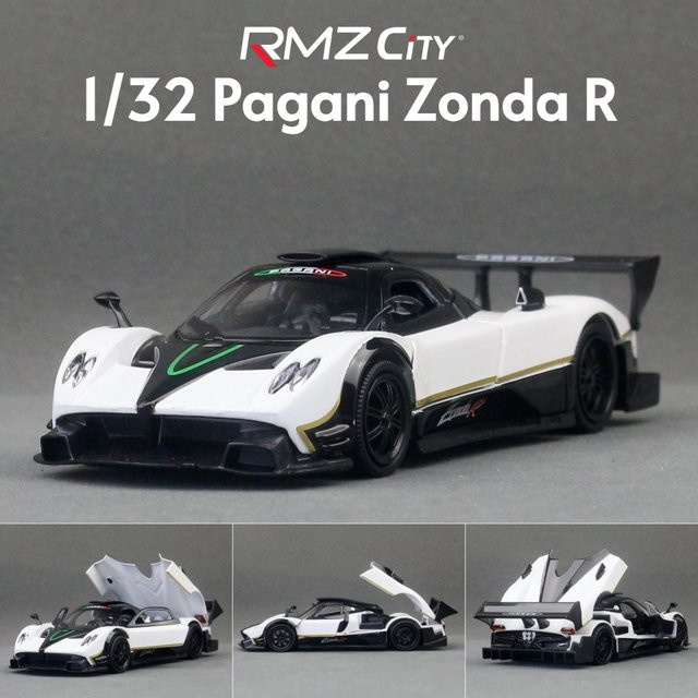 Linyi toy car Pagani Zonda R Spielzeugauto, Modell, 1:32, Metall, mit Licht und Sound, ab 14 Jahren - Bild 1