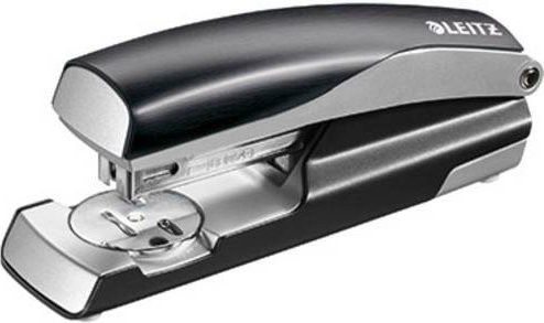 Leitz New NeXXt Style Heftgerät 5562 in Satin Schwarz mit einer Heftleistung von 30 Blatt (80 g/m²) - Bild 1