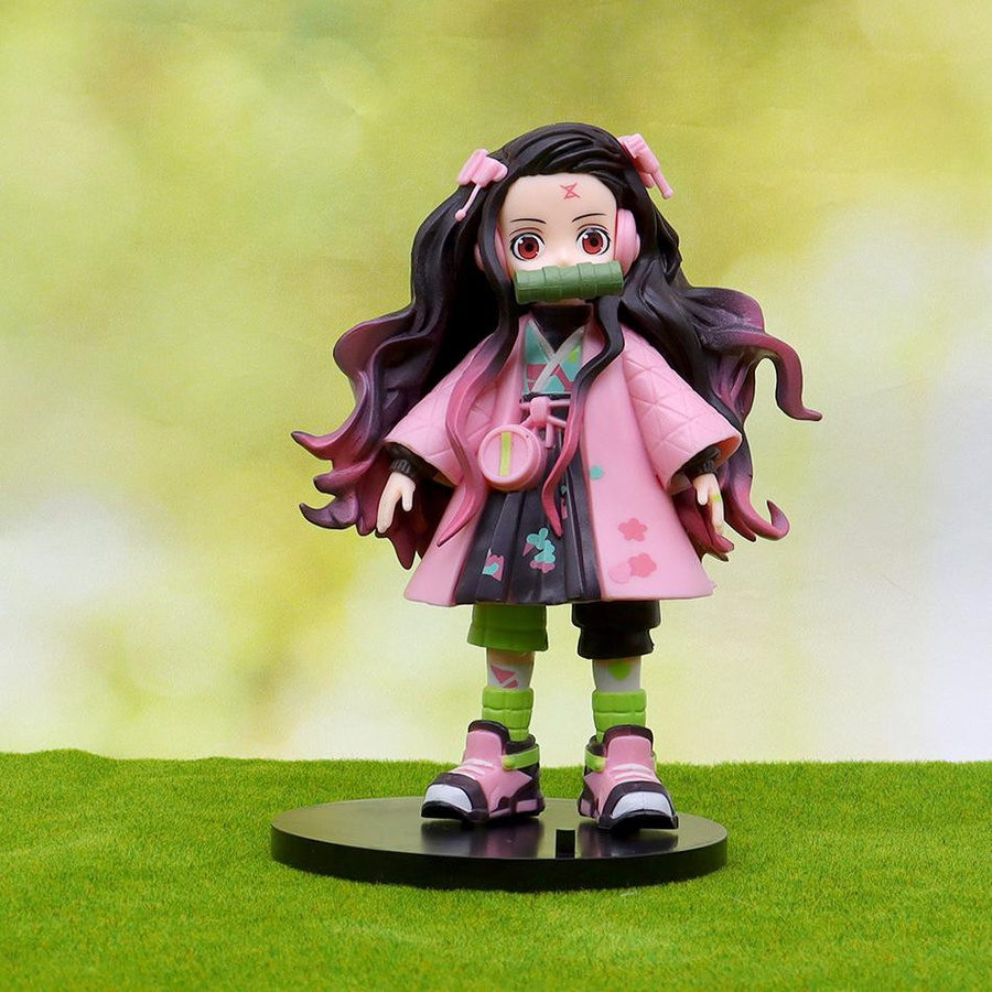 Fashnics Demon Slayer Kamado Tanjirou Nezuko Actionfigur PVC ab 3-6 Jahren - Bild 4
