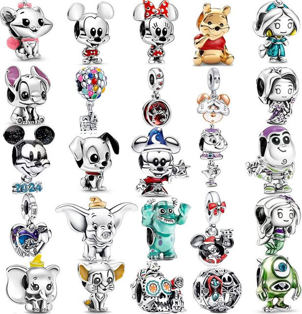 Disney Charm-Anhänger, 925 Sterlingsilber, Cartoon - Bild 1