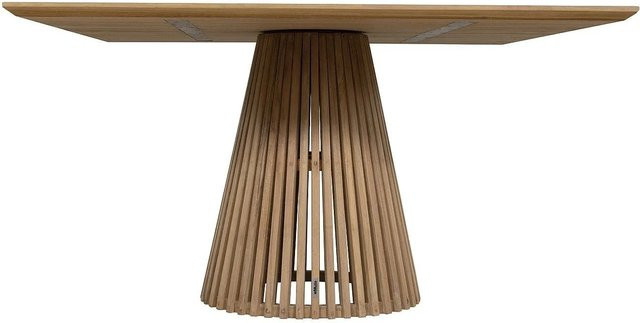 Gartentisch Triani von Vente-unique aus Teakholz in Naturfarben Hell, Breite: 135 cm - Bild 1