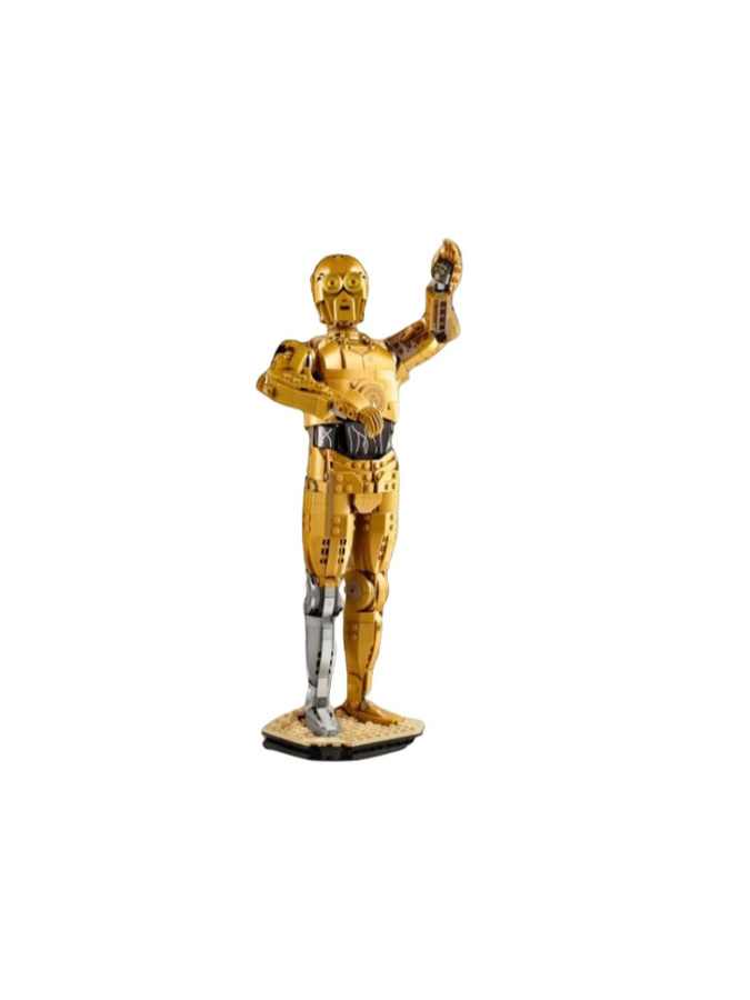 GSF Star Wars C-3PO Modularer Roboter, Bausteine, 1138 Teile, Gold/Silber - Bild 5