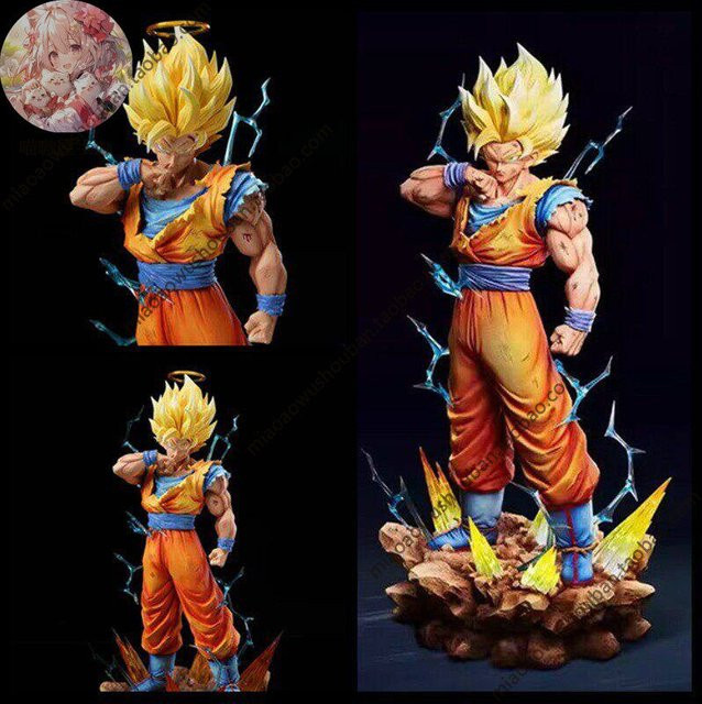 Bandai Dragon Ball Goku Actionfigur, Statische Statue, 33cm - Bild 1