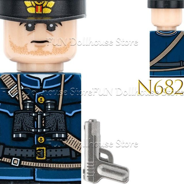 Linyi toy Sowjetische Militärfigur, Gebäude, ab 3 Jahren - Bild 1