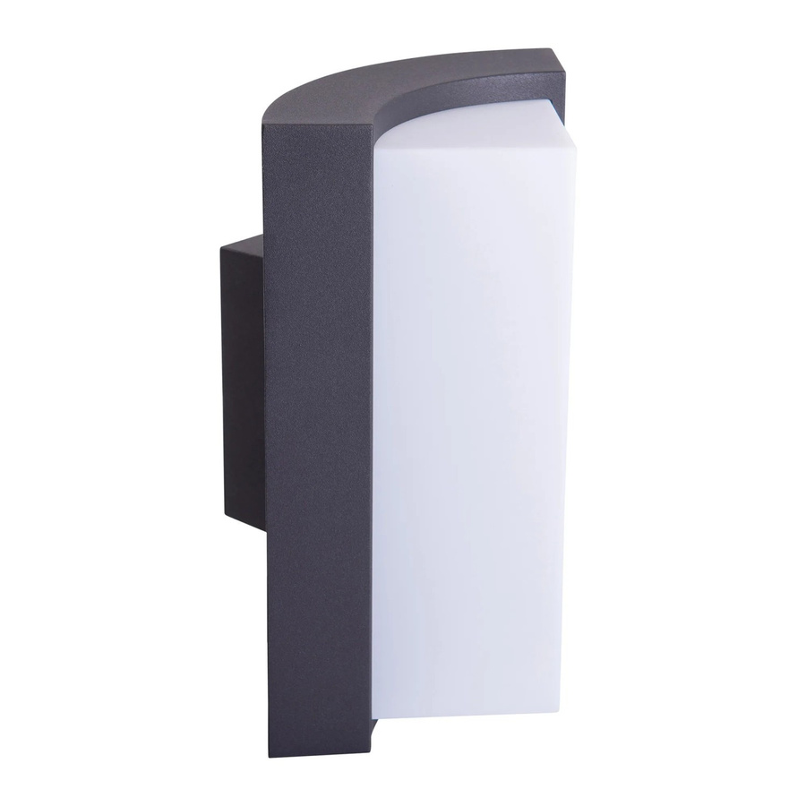 Näve LED Außenwandleuchte Rico Anthrazit, H x B x T: 14,8 x 22 x 12,4 cm - Bild 3