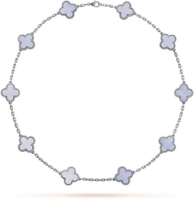 Huishan Halskette, Titan, Weiß, Damen, 45,0 cm - Bild 1