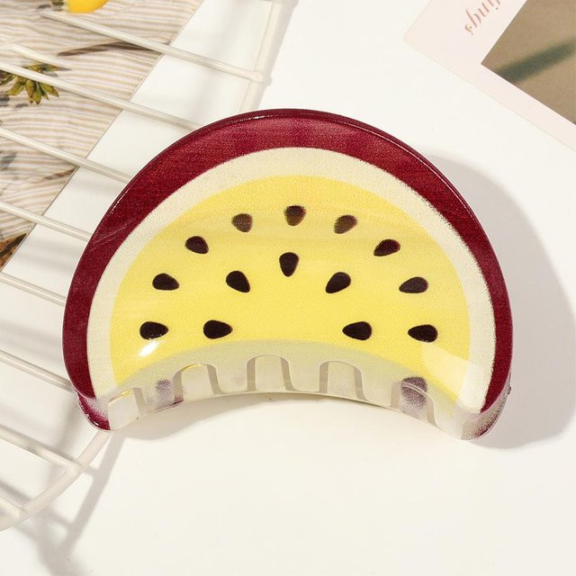 Haarclip Wassermelone und Erdbeere, Damen - Bild 1