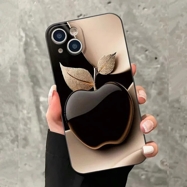 Handyhülle mit Fruchtdruck für iPhone 11 bis 16 Pro Max und SE, Silikon-Rückseite, Multicolor - Bild 1