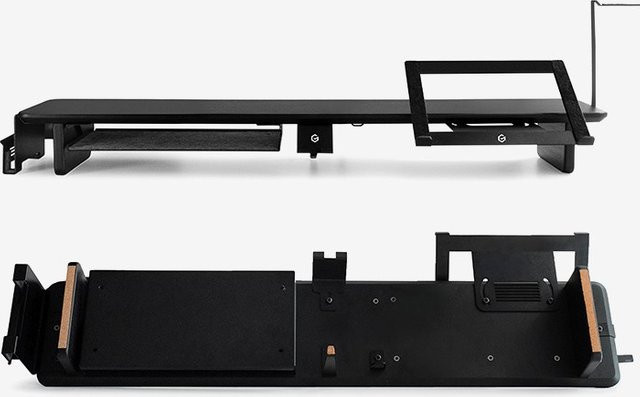 Z3 Modularisierung Monitor Höhe Verlängerung Set für Desktop Computer in Schwarz - Bild 1