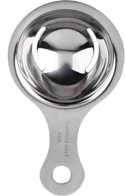 SEEQS Eiweiß-Trenner aus Edelstahl in Silber zum Trennen von Eigelb und Eiweiß - Bild 1