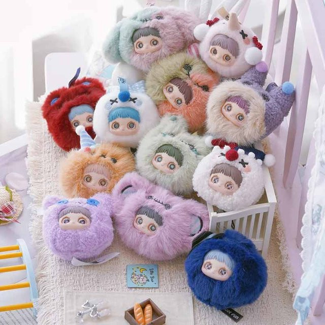 Maymei Crazy Circus Bedhead, Puppe Anhänger, Plüsch, Bunt - Bild 1