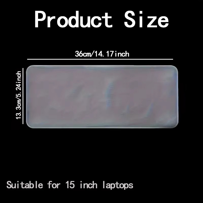 Universal Laptop Tastaturschutzfolie für 15 Zoll, Staubdicht und Wasserdicht, Mehrfarbig - Bild 2