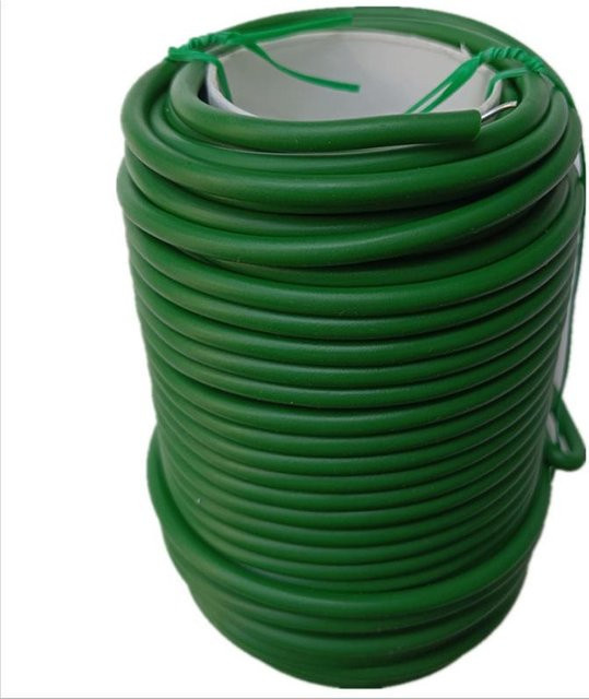 Neoglint Bindedraht aus Kunststoff beschichtetem Eisendraht für Garten und Gartenbau, 3,5 mm x 20 m - Bild 1