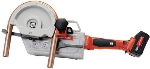 Rothenberger Rohrbiegegerät ROBEND4000 E 4AhSet in Rot für 1/2-5/8-3/4-7/8-11/8 Zoll - Bild 1