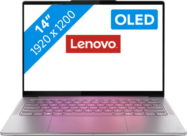 Lenovo Yoga Slim 7 OLED 14ILL10 Laptop mit 14 Zoll Display, Intel Core Ultra 5, 16GB RAM und 512GB SSD in Grau - Bild 1