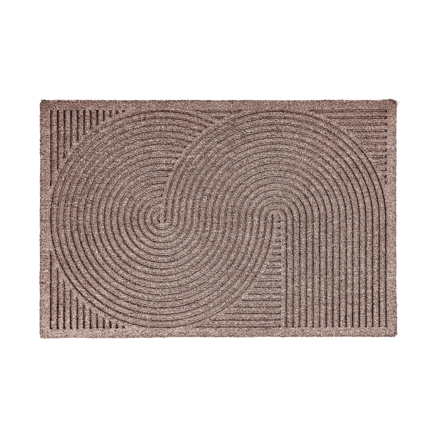 Astra Fußmatte Graphic Deluxe in Sand, rutschfest und schmutzabweisend, B/T: 45 x 75 cm - Bild 2