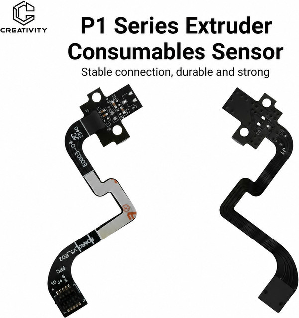 Bambu Lab Filamentsensor Ersatzteil Hall-Schalterplatine für P1S und P1P 3D-Drucker in Schwarz - Bild 1