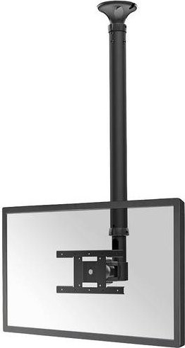 Neomounts FPMA-C100 Einfach Monitor-Deckenhalterung Schwarz mit Höhenverstellung und VESA 75x75 mm für Bildschirme von 25,4 cm bis 76,2 cm - Bild 1