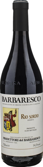 Produttori del Barbaresco Barbaresco Riserva Rio Sordo 2020 Rotwein, Nebbiolo, Italien, 0,75 l - Bild 1