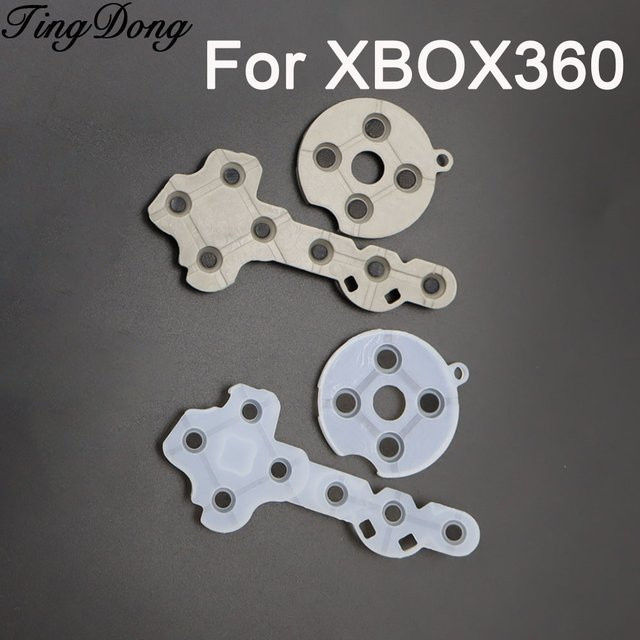 TingDong Leitfähige Silikonpads für Xbox 360 Wireless Controller zur Reparatur von Kontaktknöpfen und D-Pad - Bild 1