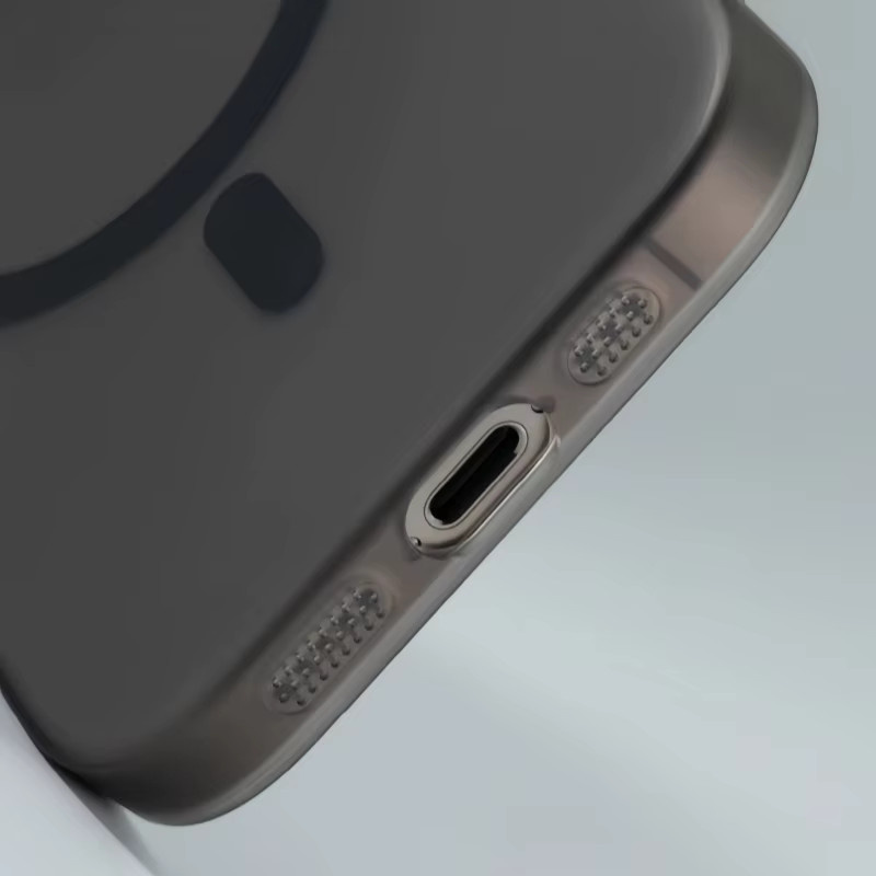 MagSafe Translucent PC-Hülle für iPhone 11 bis 16 Pro Max, ultradünne magnetische Schutzhülle, transparent - Bild 2