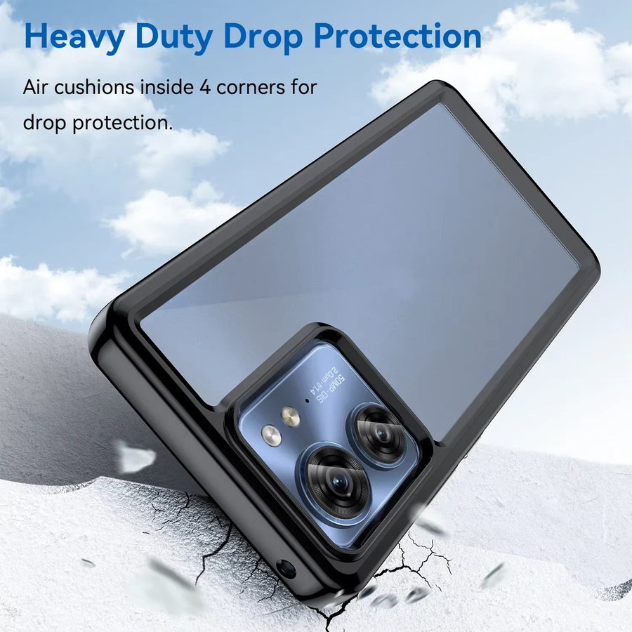Motorola Schutzhülle aus Acryl und TPU in Transparent/Grün für Moto Edge 50 Pro Ultra Fusion 40 NEO G85 G84 E14 54 34 24 Power 14 04 53 Y 73 23 13 - Bild 5