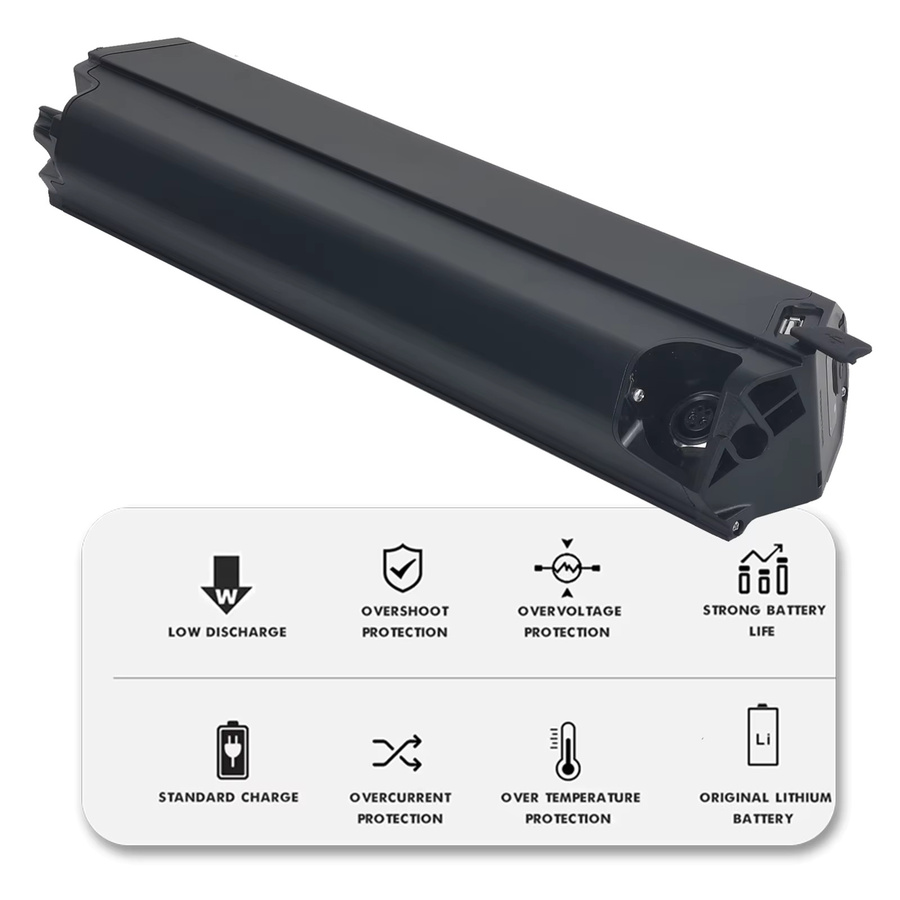 Eahora Reention Dorado E-Bike Akku 48V 14Ah in Schwarz für Ncm Moscow und AM100 Troxus elektrische Fahrräder - Bild 2