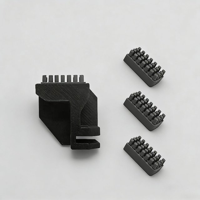 Bambu Lab Silikon-Düsenreinigungsbürste in Schwarz für X1C P1P P1S zur effizienten Schmutzentfernung und als 3D-Drucker-Zubehör - Bild 1