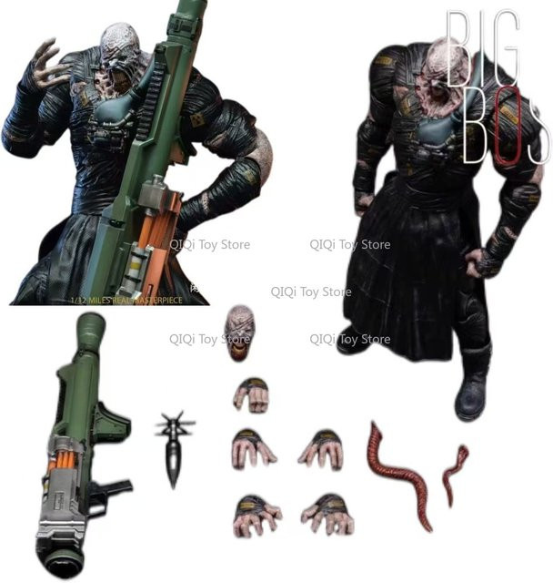 Bandai Resident Evil Spot Patriot 1/12 BIG BOSS Tracker, Bewegliche Puppe, ab 18 Jahren - Bild 1