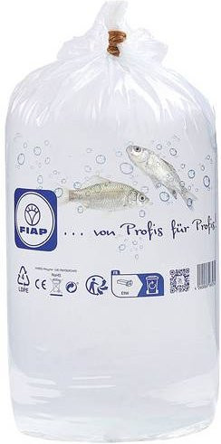 FIAP Fisch-Transportbeutel 50er Set transparent, Länge: 75 cm, Breite: 40 cm - Bild 1