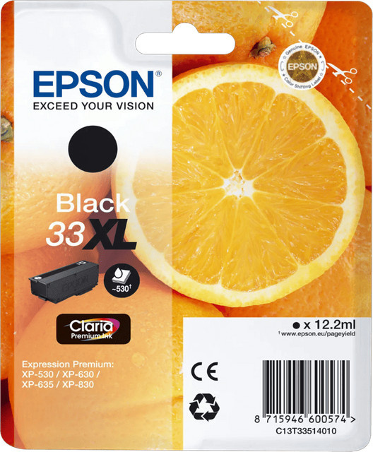 Epson 33XL Tintenpatrone Schwarz High Capacity - Bild 1