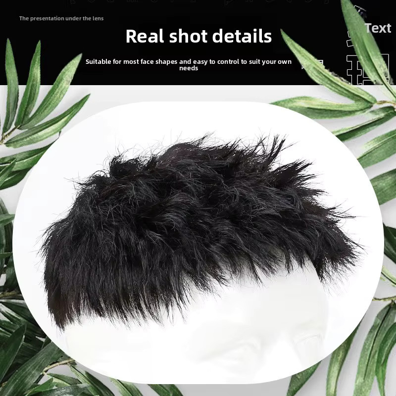BitLamb Herren-Toupet mit Clip, Seidenoberfläche, zur Haarverdichtung - Bild 3