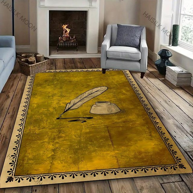 Karpetti D-Dragon G-Game Karten Teppich, Gelb, B/T: 60 x 40 cm - Bild 1