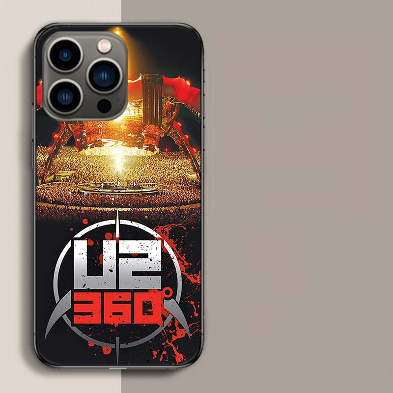 Niedliche Band U2 Handyhülle für iPhone Modelle in Multicolour - Bild 3