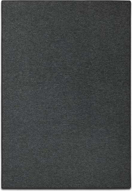Karat Teppich London Flacher Schlingenflor Anthrazit B/T: 200 x 350 cm - Bild 1