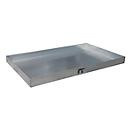 Kleingebindewanne Bauer Südlohn KGW 3, verzinkter Stahl, Silber, B/T/H: 100 x 60 x 7 cm - Bild 2