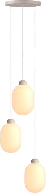 Tobias Grau Sun Chandelier LED-Pendelleuchte in Sand White mit Glas und Aluminium - Bild 1