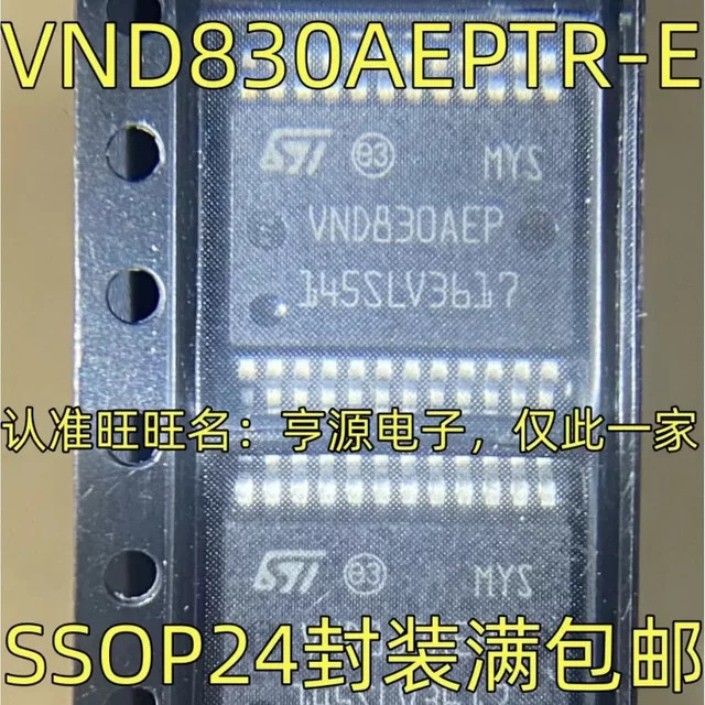 5 Stück VND830AEPTR-E Chiptowin VND830AEP SSOP-24 SOP-16 in Schwarz - Bild 1