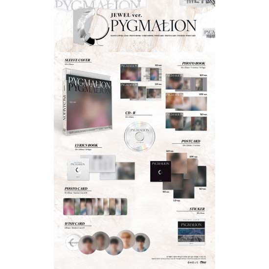 Pygmalion, 9. Mini-Album, ONEUS, CD, Jewel ver. - Bild 2