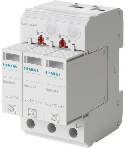 Siemens 5SD7483-6 Überspannungsschutz-Ableiter 40 kA in Weiß - Bild 1