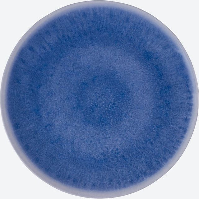 NKD Speiseteller aus Melamin in Blau, Durchmesser: 28 cm - Bild 1