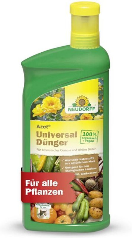 Neudorff Azet Universaldünger für Ziergarten und Gemüsegarten, 1 l - Bild 2