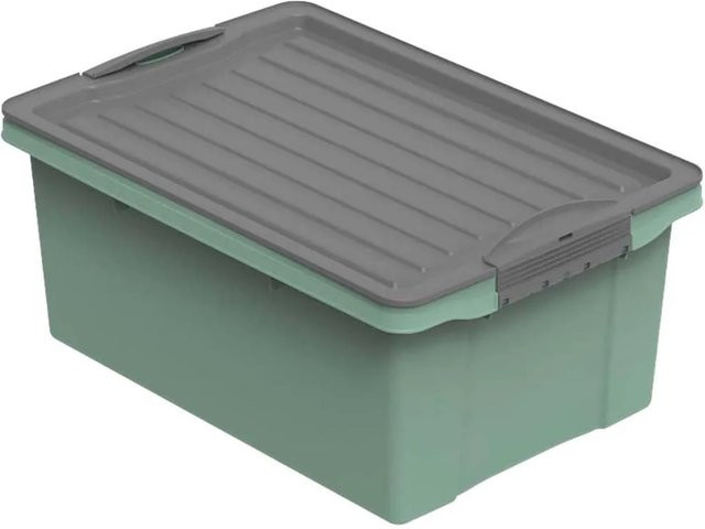 Rotho Stapelbox Compact A4 in Grün - Bild 1
