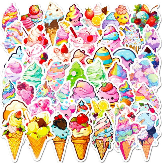 Car beautiful stickers multicolor paper - Bild 1