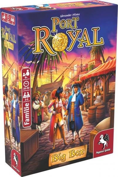 Pegasus Spiele Port Royal Big Box Kartenspiel Piraterie - Bild 1