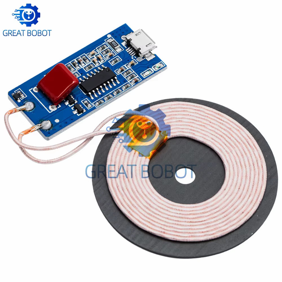 Baishundianzi 5W kabelloses Ladegerät mit Micro USB Anschluss für universelle Schnellladung - Bild 3