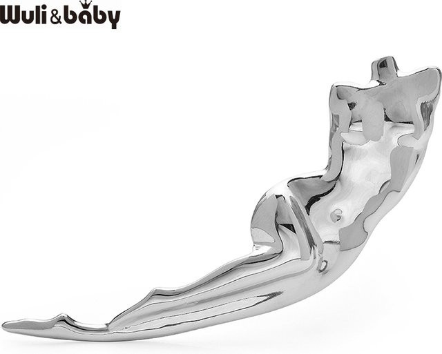 Wuli&baby Brosche Edelstahl, Bicolor, Unisex - Bild 1