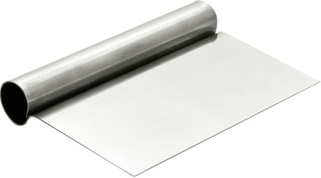 Schneider Teigschaber aus Edelstahl in Silber, rechteckig, Länge: 17,5 cm, Breite: 10,5 cm - Bild 1